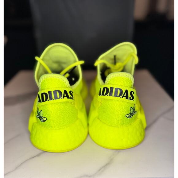 Adidas NMD R1 V2 Solar Yellow Size 5.5 Y in Excellent Condition!! - Picture 4 of 7